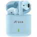 Fone de Ouvido Sem Fio Keen V77 com e Microfone - Azul