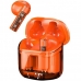 Fone de Ouvido Sem Fio Wiwu Ghost TWS11 com e Microfone - Laranja/Transparente