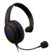Fone Headset Hyperx Cloud Chat Mini Jack 3.5 MM - Preto/Azul HX-HSCCHS-BK/AM