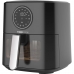 Fritadeira Air Fryer Tigrecook Visible Air Fryer AFT05001C 1500 W 220V - Preto/Prata 5L