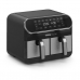 Fritadeira Eletrica Tigrecook Dual Basket AFT08003F - 1700W - 8L - 220V - Preto