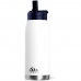 Garrafa Termica Hydrapeak HP-WIDE-32-White-Straw 946ML Branco