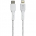 Cabo USB-C para Lightning 4LIFE FLCL1813N 3 Metros - Branco