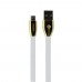 Cabo Mox MO-45 V8 Lightning Branco