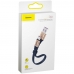 Cabo USB-A A USB-C Baseus Quick Charge 40 W - Dourado/Preto 23 CM (CATMBJ-BV3)