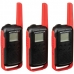 Walkie Talkie Ie Motorola Talkabout T210TP 22 Canais/32 KM Bivolt - Preto/Vermelho