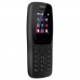 Celular Nokia 110 Dual Sim de 1.77" Camera VGA e Radio FM - Preto