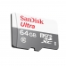 Cartao de Memoria Sandisk Ultra SDSQUNR-64G-GN3MA - 64GB - Micro SD com Adaptador - 100MB/s