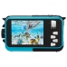 Camera Digital Agfaphoto Realishot WP8000 - 24MP - A Prova DAgua - Tela Dual 2.7" + 1.8" - Azul