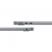 Apple Macbook Air A3113 MRXN3LL (2024) de 13.6" M3 8GB Ram/256GB SSD - Space Gray