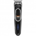 Maquina de Cortar Cabelo Sem Fio Britania BAP21P Multigroom - Preto/Prata