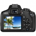 Camera Canon Eos 2000D 24.1MP Wi-Fi/NFC com Lente Ef-s 18-55 MM III - Preta