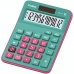 Calculadora Casio MX-12B - 12 Digitos - Verde e Rosa