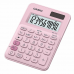 Calculadora Casio MS-7UC-PK - 10 Digitos - Rosa Claro