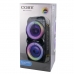 Caixa de Som Coby CY3360-8233 - USB/SD - Bluetooth - 40W RMS - com Microfone - 2X 8" - Preto