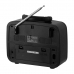 Radio Portatil Ecopower EP-F107B - Recarregavel - USB/ SD/ Aux - AM/ FM/ SW - Bluetooth - Preto