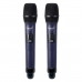 Microfone Sem Fio Ecopower EP-M301 - 6.3MM - com Receptor - Recarregavel - Azul Oscuro