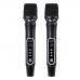 Microfone Sem Fio Ecopower EP-M302 - 3.5MM - Bivolt - Preto