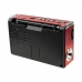 Radio Portatil Ecopower EP-F208 - USB/SD/Aux - AM/FM - Bluetooth - Marrom