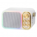Speaker Ecopower EP-2112 - SD/USB/Aux - Bluetooth - 7W - com Microfone - Branco