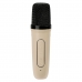 Speaker Ecopower EP-2369 - USB/Aux/SD - Bluetooth - 5W - com Microfone - Bege