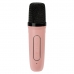 Speaker Ecopower EP-2369 - USB/Aux/SD - Bluetooth - 5W - com Microfone - Rosa