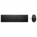 Kit Mouse e Teclado HP 655 - Sem Fio - Ingles - Preto