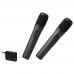 Microfone Sem Fio JBL Partybox Wireless Mic - 2 Unidades - Recarregavel - Preto