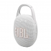 Speaker JBL Clip 5 - Bluetooth - 7W - A Prova DAgua - Branco