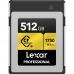 Cartão de Memória Cfexpress Tipo B Lexar Professional Gold Series 1750-1000 MB/s 512 GB (LCXEXPR512G-Rneng)