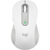 Mouse Logitech Signature M650L - Sem Fio - 4000 Dpi - 5 Botoes - Branco