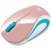 Mouse Sem Fio Logitech M187 Ate 1.000 Dpi - Rosa/Blanco