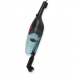 Aspirador de Po Portatil Vertical Mega Star VC1204 2 Em 1 600 W 220V - Preto/Turquesa