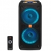Caixa de Som Megastar Fiestabox 1860 2 de 8" 15.000 Watts com Bluetooth/USB e Radio FM - Preta