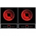 Fogareiro Infravermelho Megastar ER582 4.000 Watts 220V ~ 50/60 HZ - Preto