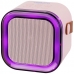 Speaker Midi Pro MDP005 6 Watts com Bluetooth/Auxiliar/Micro SD - Rosa