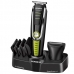 Aparador de Pelos Sem Fio Mondial SUPERGROOM-6 BG-04 6 Watts - Preto/Verde
