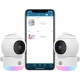 Camera IP Motorola Peekaboo Twin-W Wifi - Branco/Preto
