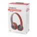 Fone de Ouvido Mox MO-F900 - Bluetooth - 3.5MM - Cinza e Vermelho