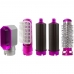 Escova Secadora Onida ON-8050 5 Em 1 1000 W 110V - Prata/Fucsia
