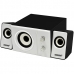 Speaker Prosper P-7715 com 6 Watts RMS USB - Branco/Preto