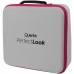 Escova Eletrica Quanta Perfectlook QTKCS7001 4 Em 1 com 1.300 Watts Bivolt - Cinza/Rosa