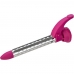 Kit Escova Secador Quanta QTKCS7001 4 Em 1 Bivolt - Cinza/Rosa
