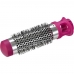 Kit Escova Secador Quanta QTKCS7001 4 Em 1 Bivolt - Cinza/Rosa