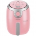 Fritadeira Eletrica Quanta Minitasty QTAF230 1.000 Watts 127V ~ 60HZ - Rosa/Prata