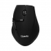 Kit Mouse e Teclado Quanta QTKTM12 - Sem Fio - 1600DPI - Portugues - Preto