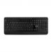 Kit Mouse e Teclado Quanta QTKTM12 - Sem Fio - 1600DPI - Portugues - Preto