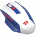 Mouse Gaming Sem Fio Redragon Woki M994WBR Ate 26.000 Dpi - Branco/Azul