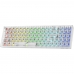 Teclado Gamer Redragon K628CT Pollux Pro RGB Backlit Switch Red Bluetooth - Transparente