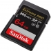 Cartão de Memória SD Sandisk Extreme Pro 200-90 MB/s C10 U3 V30 64 GB (SDSDXXU-064G-GN4IN)